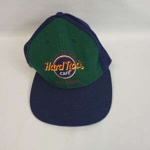 Vintage Hard Rock Cafe Orlando Snapback Hat Cap